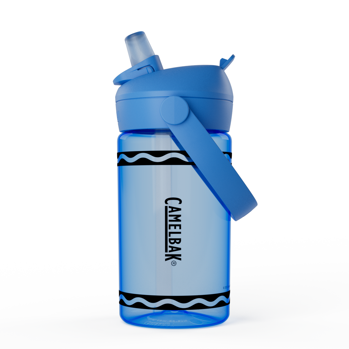 Crayola 14oz Flip Straw Bottle