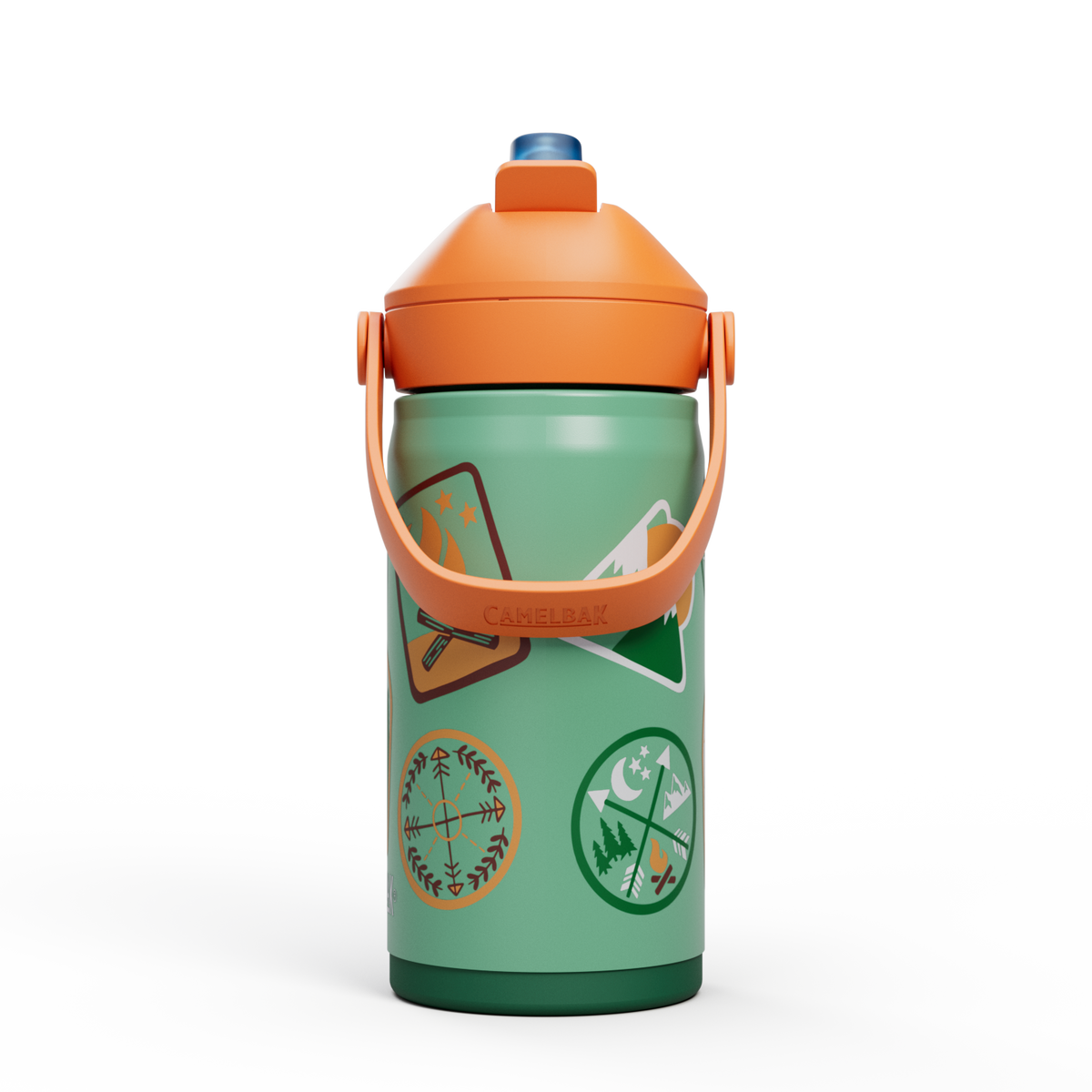 Thrive™ Flip Straw Kids 12oz Bottle, Insulated Stainless Steel